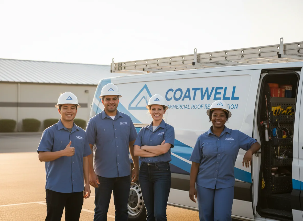 Commercial roof coating company in White Castle, LA